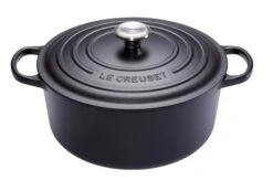 Le Creuset Braadpan Signature - Mat Zwart - ø 28 Cm / 6.7 Liter