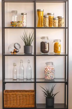 Sareva Voorraadpot - Glas / RVS Deksel - ø 8 Cm / 800 Ml 7 Sareva Voorraadpot - Glas / RVS Deksel - ø 8 Cm / 800 Ml -Keuken Kwaliteitswinkel opbergglas stellingkast 5 4