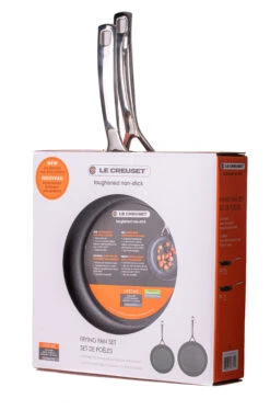 Le Creuset Koekenpannenset Les Forgées TNS - ø 24 En 28 Cm - Standaard Anti-aanbaklaag -Keuken Kwaliteitswinkel product 4 3