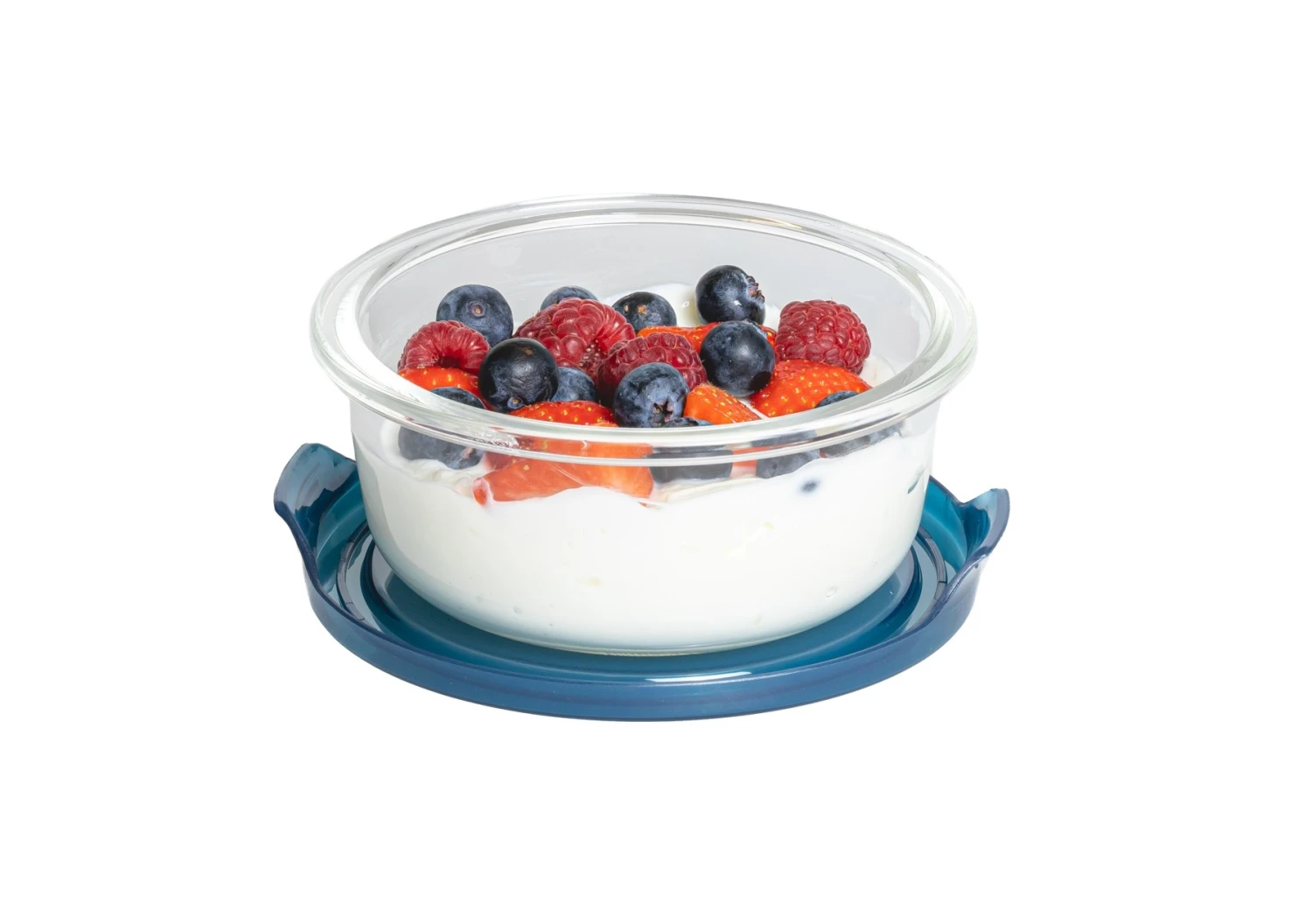 Sareva Vershoudbakje Cook & Fresh - Hittebestendig Glas - ø 15 Cm / 400 Ml 1 Sareva Vershoudbakje Cook & Fresh - Hittebestendig Glas - ø 15 Cm / 400 Ml