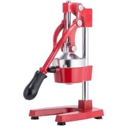 Sareva Citruspers - Gietijzer - Hevelmodel - Rood 15 Sareva Citruspers - Gietijzer - Hevelmodel - Rood -Keuken Kwaliteitswinkel sareva citruspers rood