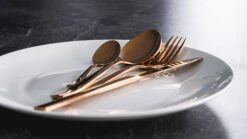 Sareva Bestekset - Koper - 4-delig -Keuken Kwaliteitswinkel sfeer brons 6 1