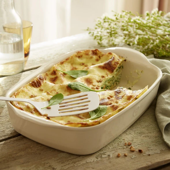 Emile Henry Ovenschaal - Argile - 36 X 23 Cm / 2.7 Liter 3 Emile Henry Ovenschaal - Argile - 36 X 23 Cm / 2.7 Liter - Afbeelding 3