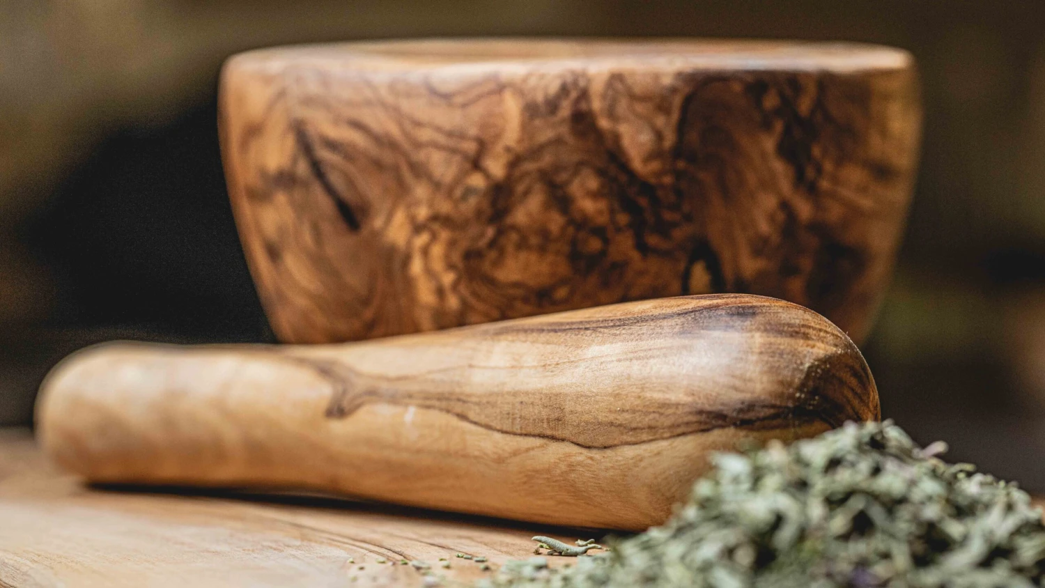 Jay Hill Vijzel Tunea - Olijfhout - ø 10 Cm 7 Jay Hill Vijzel Tunea - Olijfhout - ø 10 Cm - Afbeelding 7