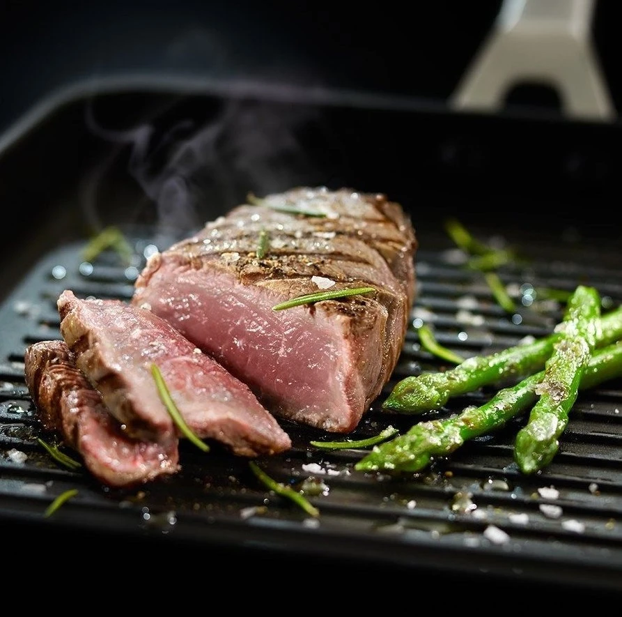 Valira Grillpan Aire Met Handgrepen - 34 X 25 Cm - Standaard Anti-aanbaklaag 5 Valira Grillpan Aire Met Handgrepen - 34 X 25 Cm - Standaard Anti-aanbaklaag - Afbeelding 5