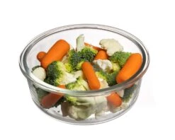 Sareva Glazen Vershoudbakje Cook & Fresh - Rond - 3-delig -Keuken Kwaliteitswinkel vershoudbakje 4